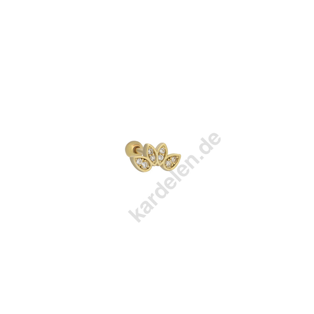 Kardelen LINN ZIRKONIA PIERCING - 925 SILBER JETZT KAUFEN