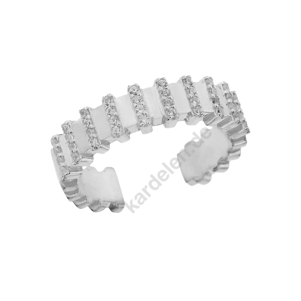 Kardelen Rose Ring - 925 SILBER Letzte 2 Tage