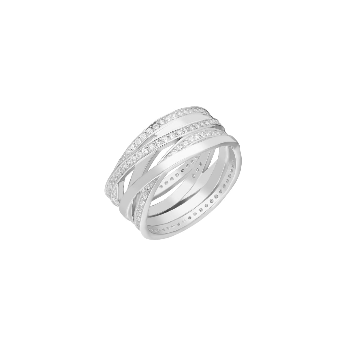 Kardelen Big Shaylee Zirkonia Ring - 925 SILBER Bis zu 55% Rabatt