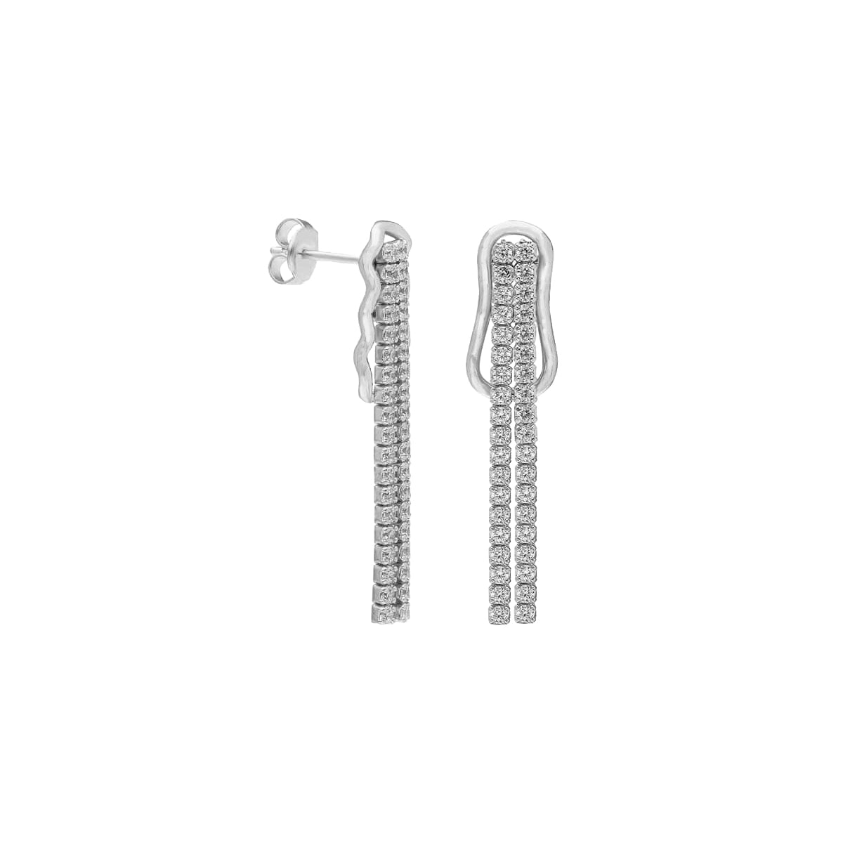 Kardelen Scarlett Ohrring - 925 SILBER Super Rabatt