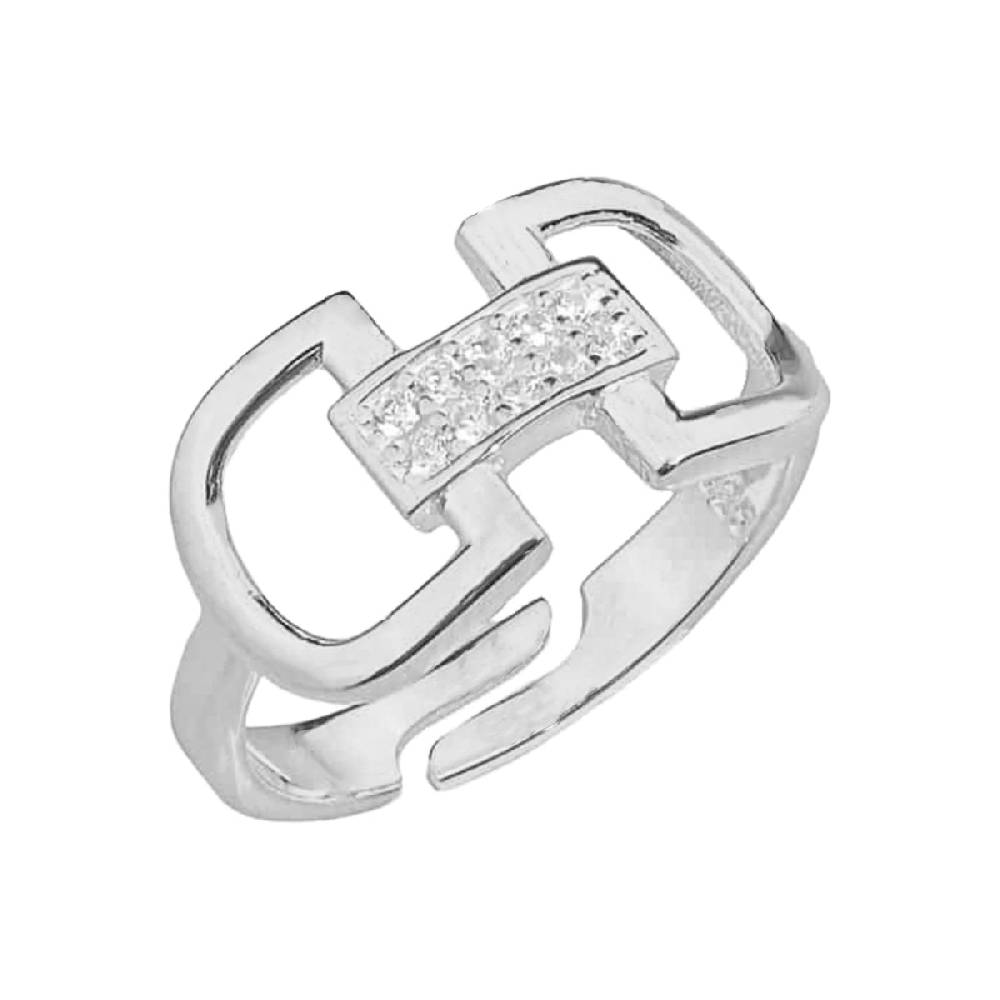 Kardelen Sperren Chain Ring - 925 SILBER 50% Rabatt mit kostenlosem Versand
