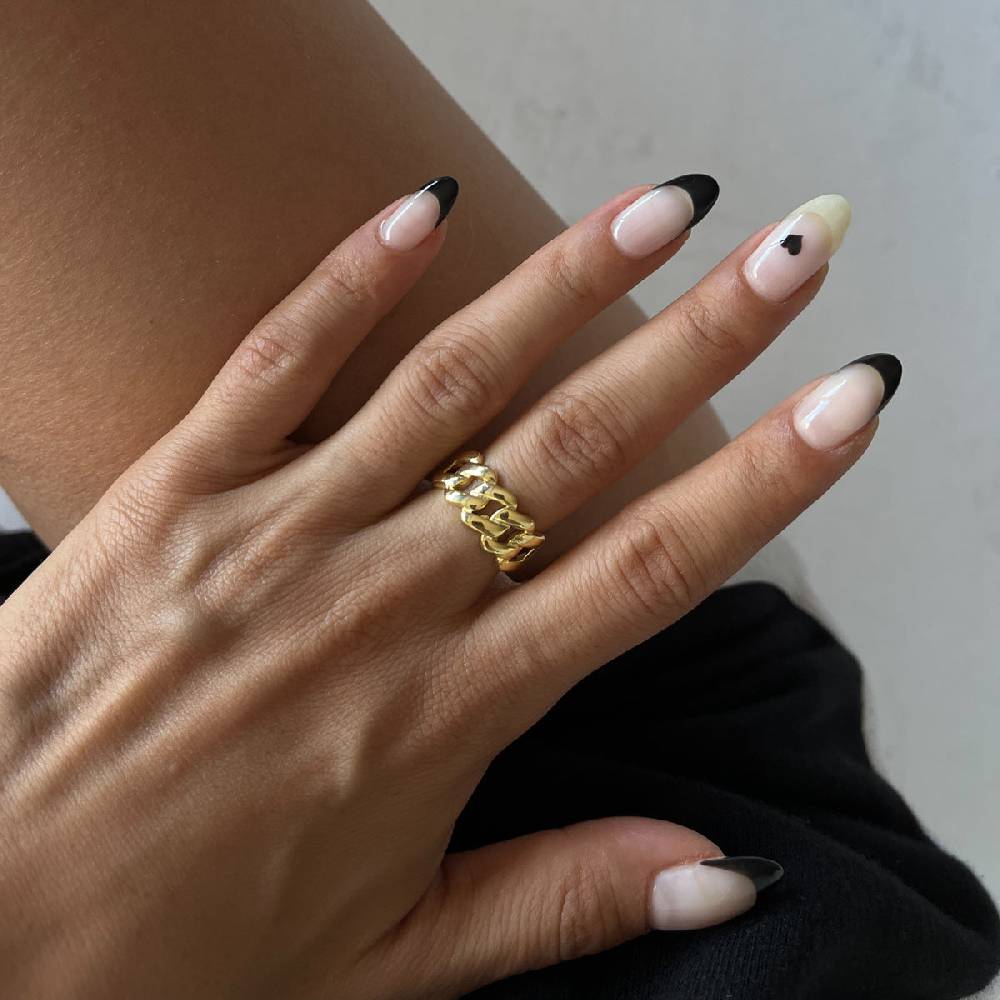 Kardelen Cuban Ring - 925 SILBER 2025