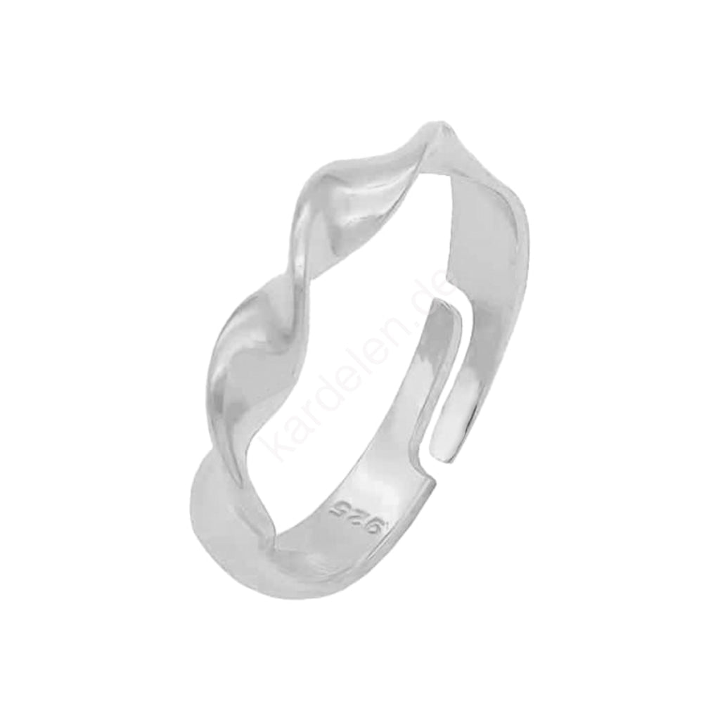 Kardelen Spiral Design Ring - 925 SILBER Schlussverkauf