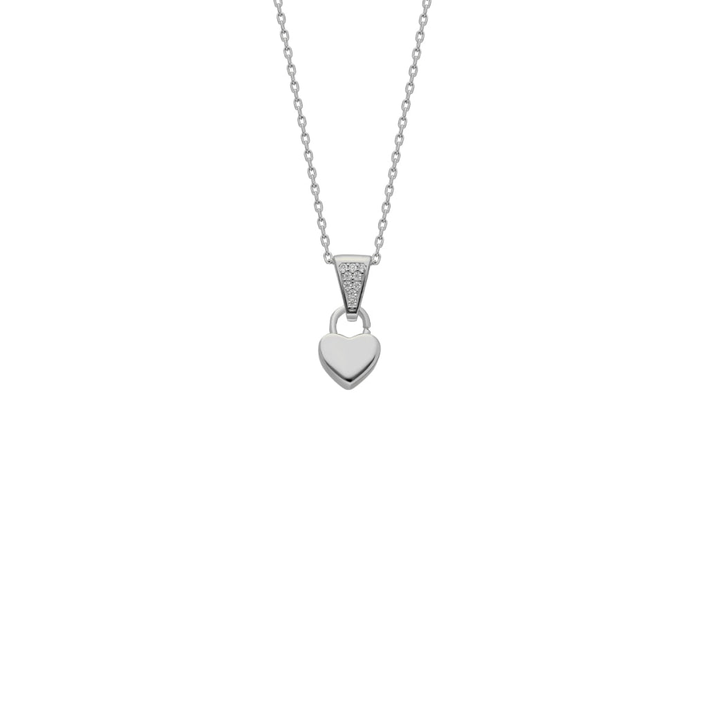 Kardelen Klein Herz Kette - 925 SILBER Kostenloser Versand