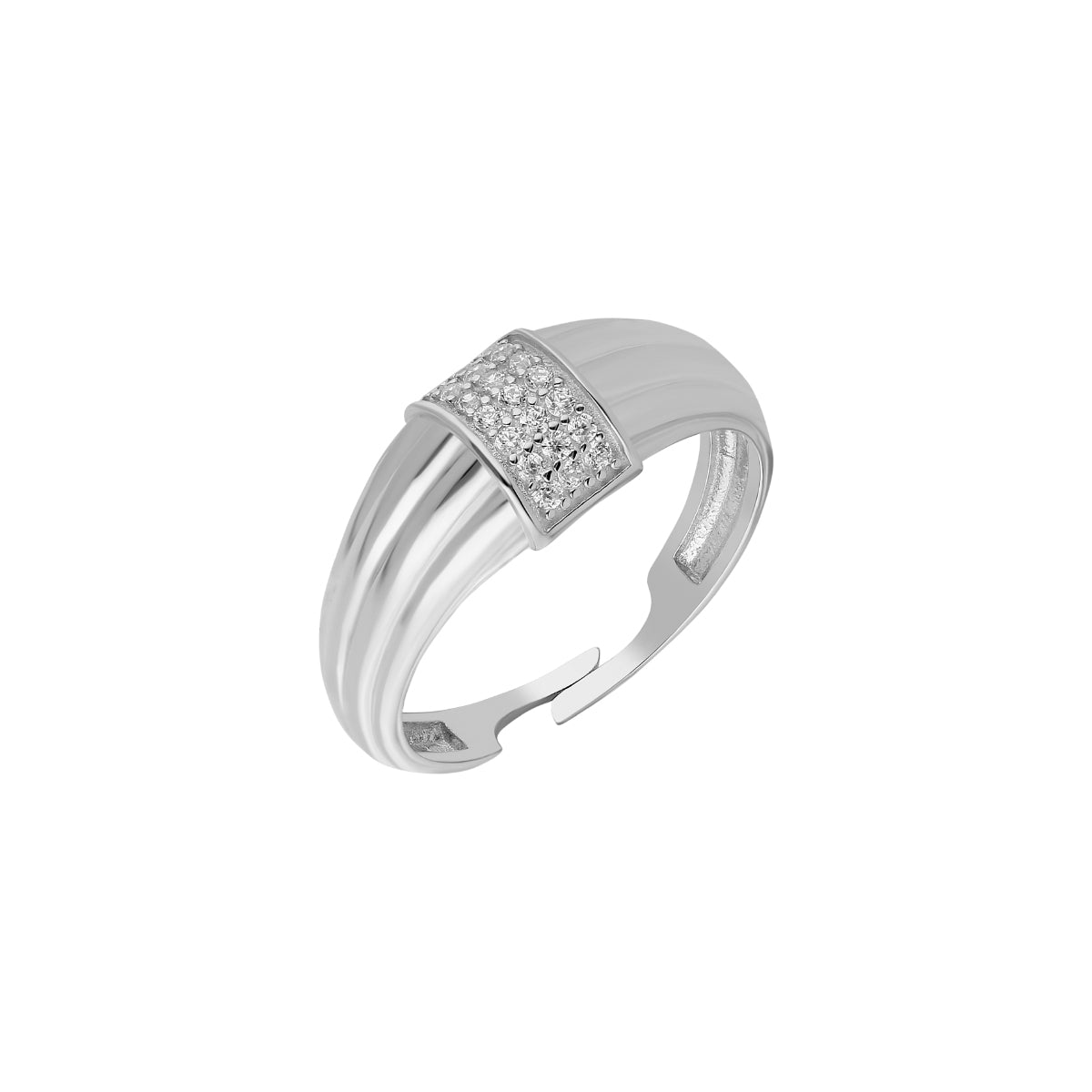 Kardelen Zirkonia Rund Ring - 925 SILBER Günstig kaufen