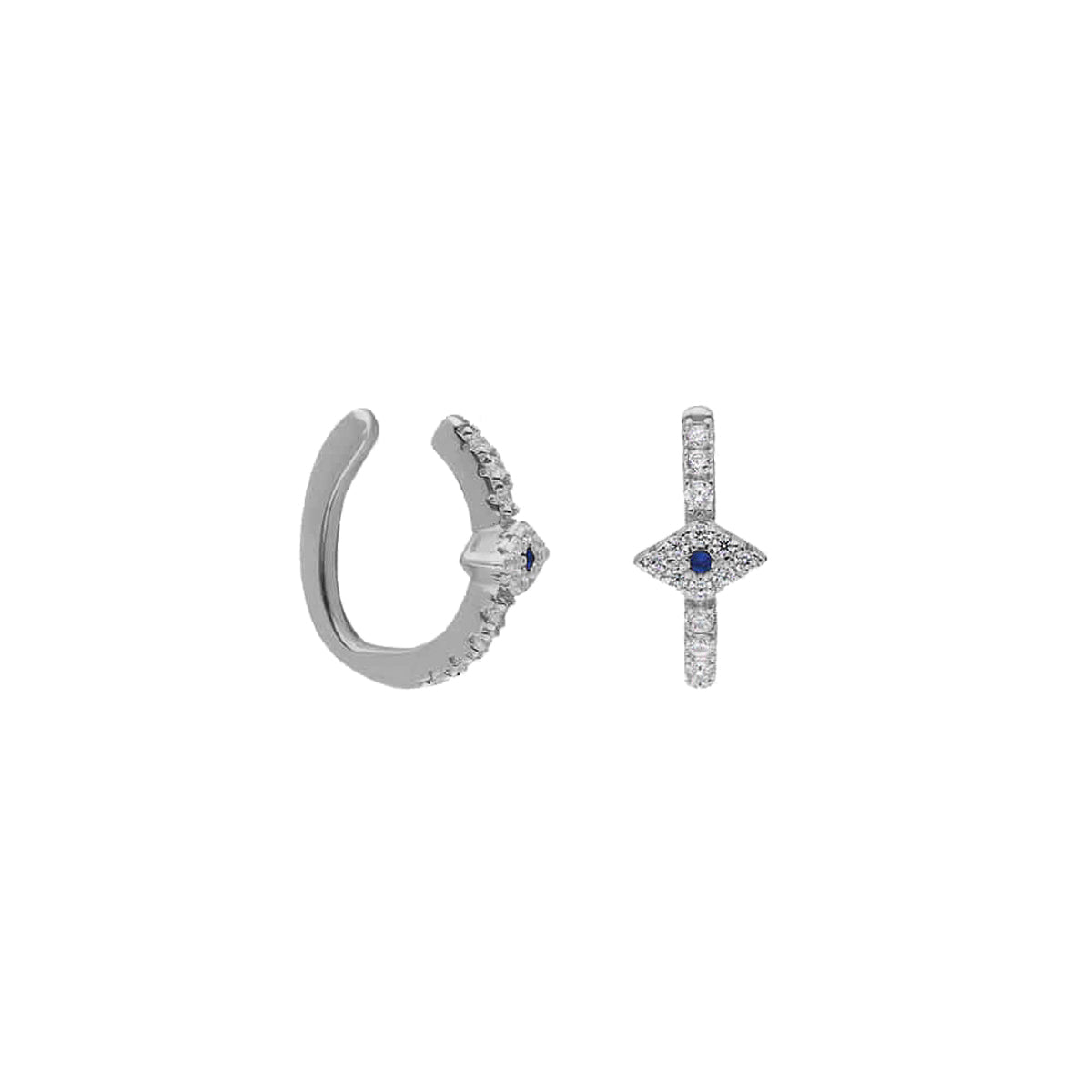 Kardelen Velvet Ear Cuff - 925 SILBER Online Shopping