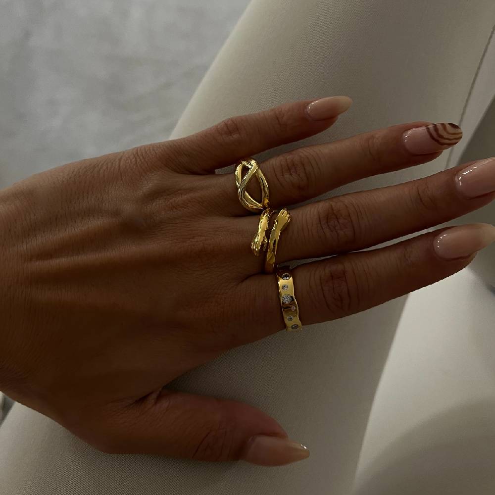 Kardelen Special Design Ring - 925 SILBER Exklusivangebot