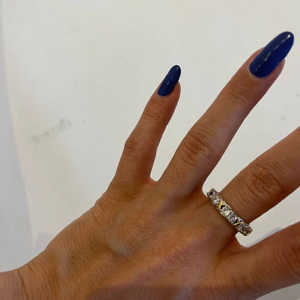 Kardelen LUXUS ZIRKONIA RING - 925 SILBER Black Friday