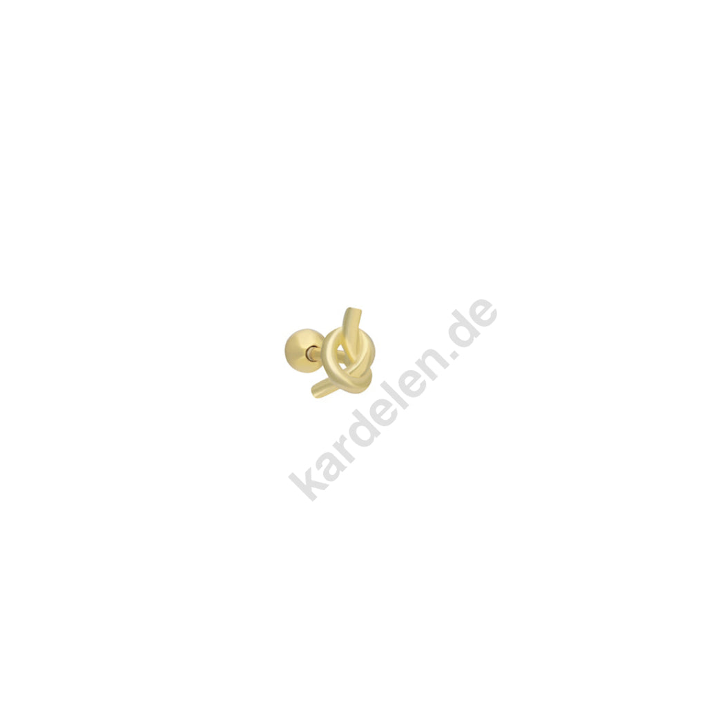 Kardelen Schleife Piercing - 925 SILBER