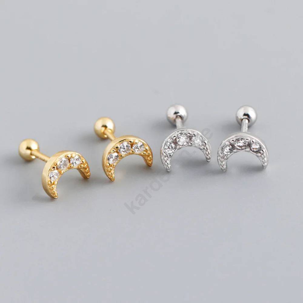 Kardelen MOON ZIRKONIA PIERCING Top Angebot