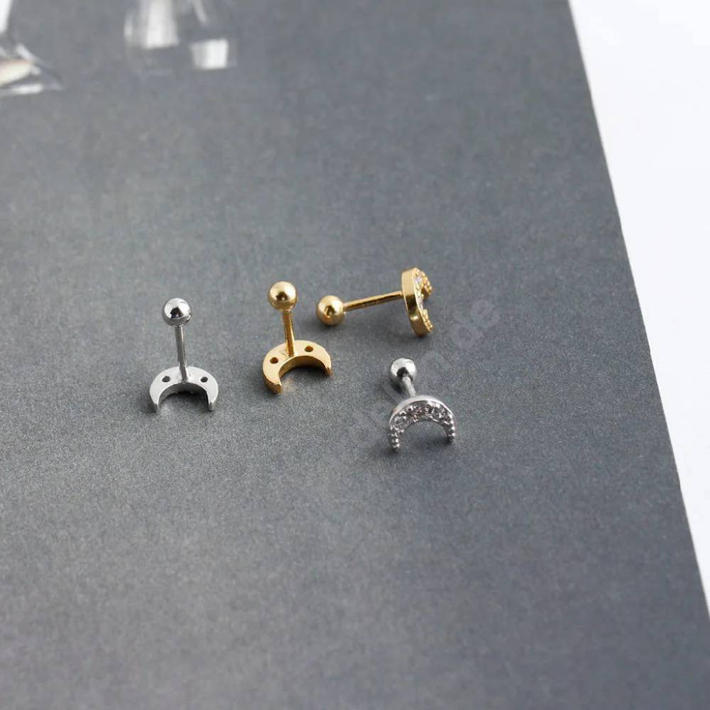 Kardelen MOON ZIRKONIA PIERCING Top Angebot