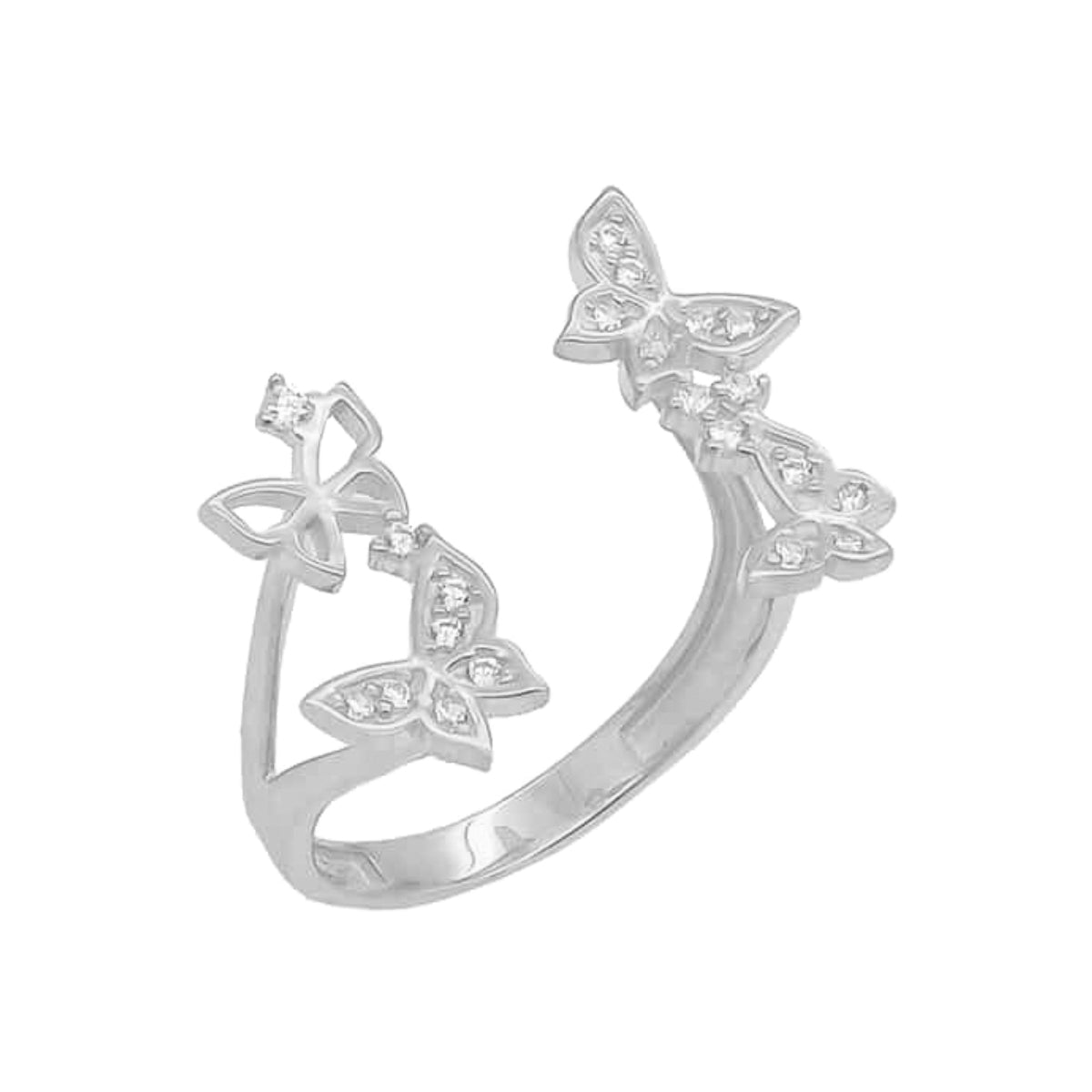 Kardelen Butterfly Ring Model2 - 925 SILBER Exklusive Angebote