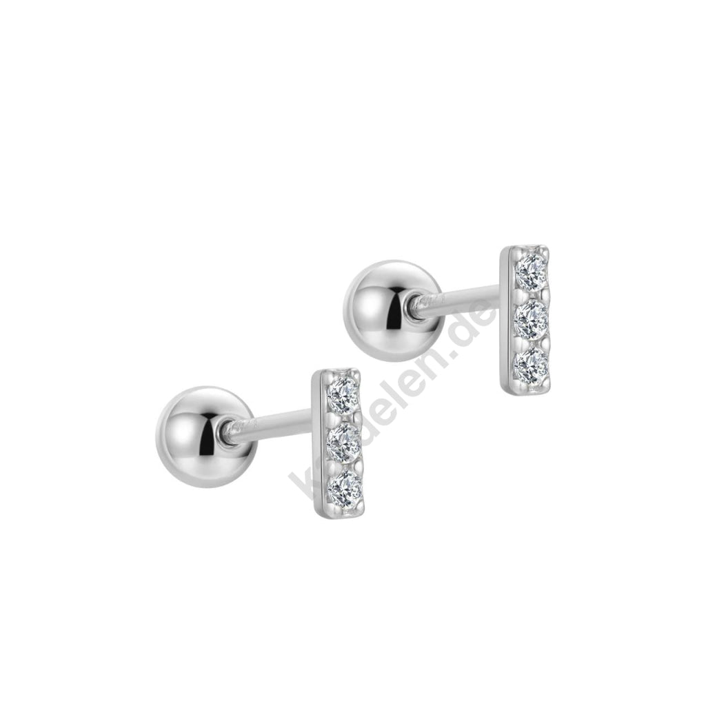 Kardelen MINI PAVE ZIRKONIA PIERCING Kauf eins, bekomm eins gratis
