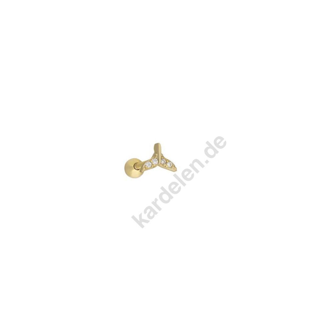 Kardelen Fish Tail Piercing - 925 SILBER Tiefpreis