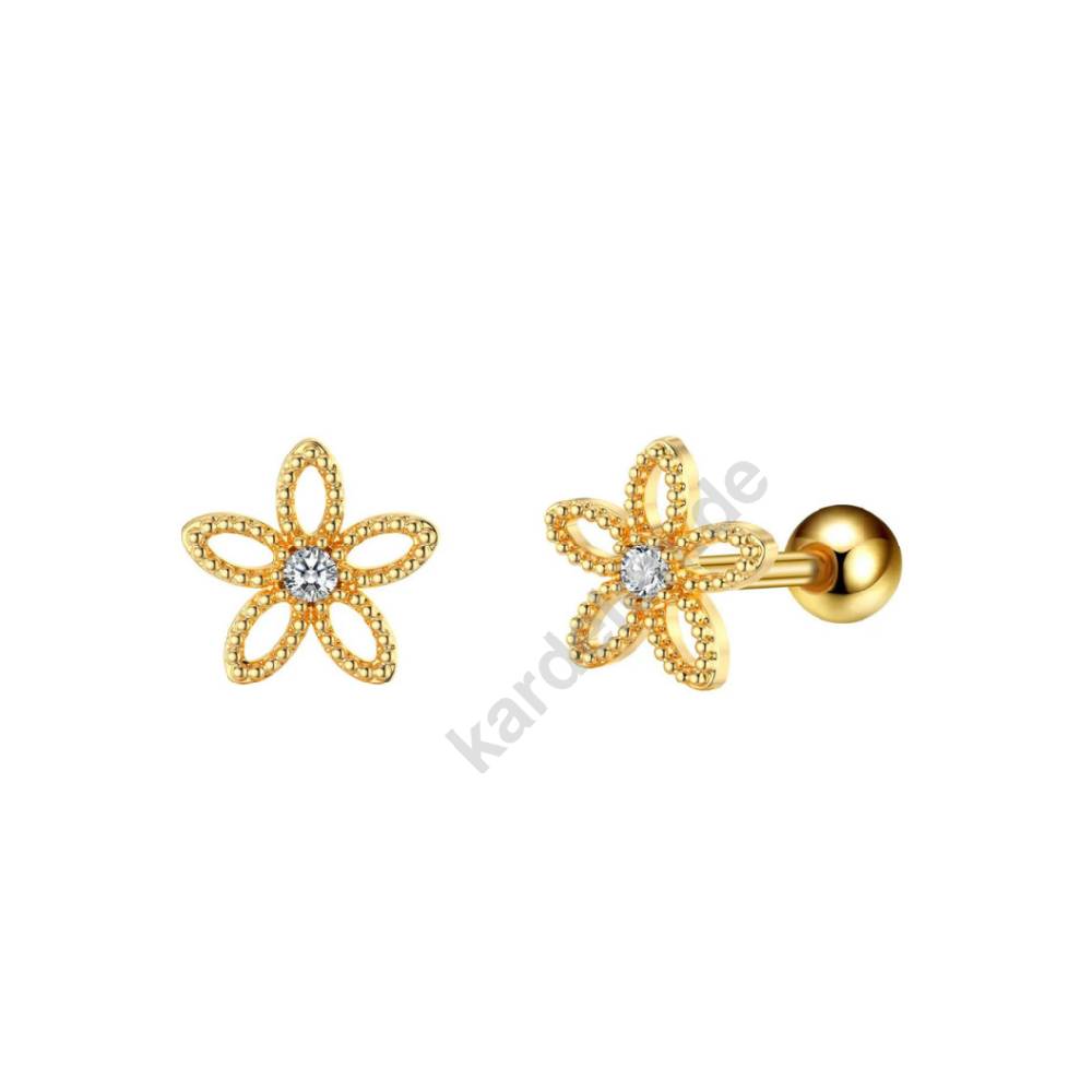 Kardelen Blume Piercing - 925 SILBER Neueste Stile