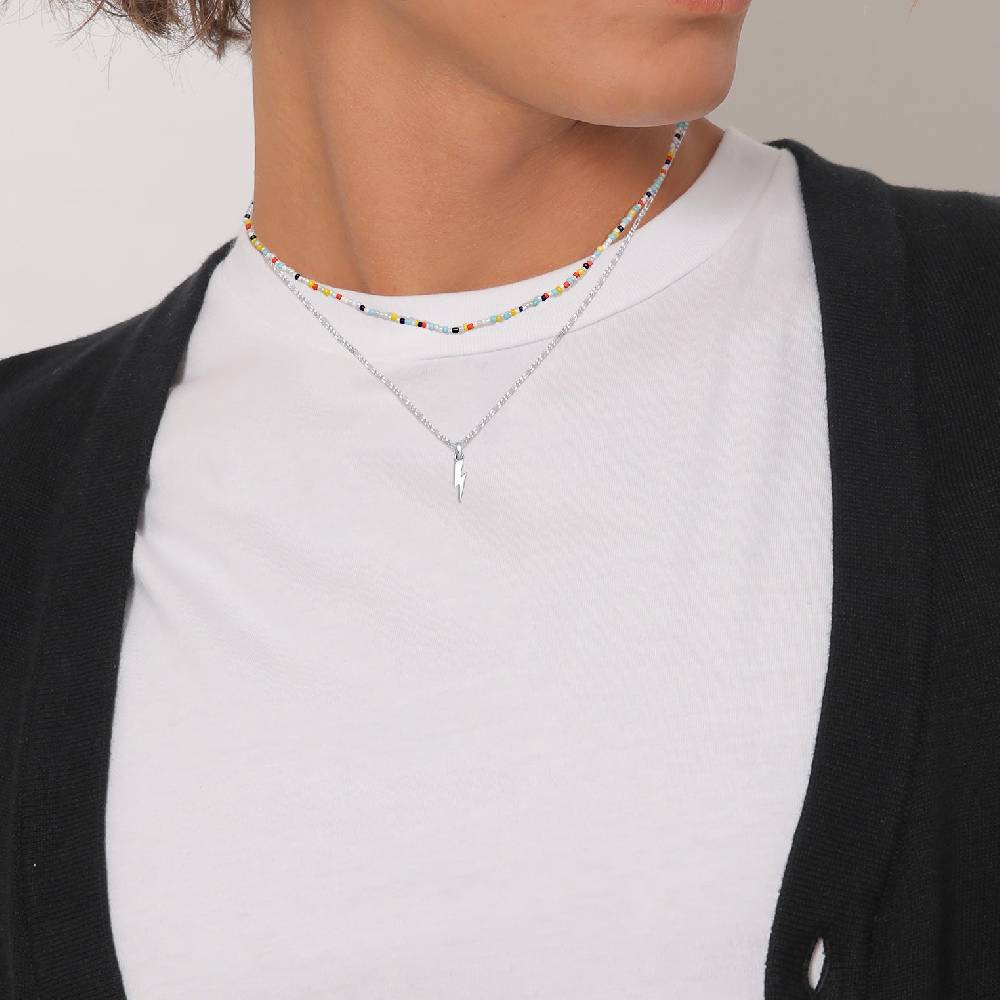 ﻿Kuzzoi Layer-Halskette Blitz Beads Vatertagsangebot