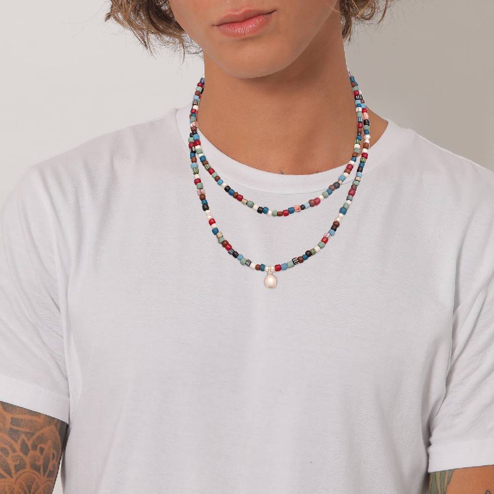 Kuzzoi Layer-Halskette Beads Online Outlet