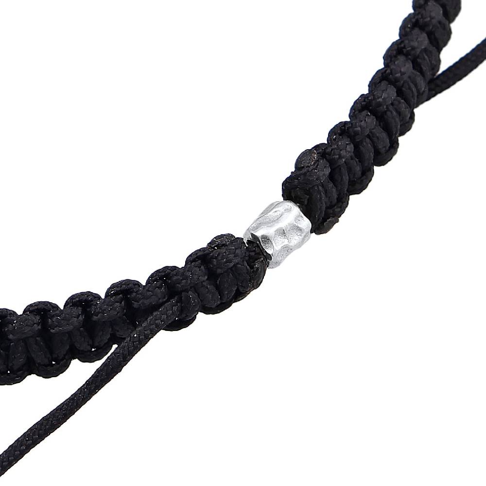 Kuzzoi Armband Evil Eye | Nylon (Schwarz) Exklusive Angebote