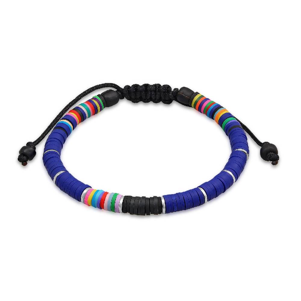 Kuzzoi Armband Textil | Heishi Perlen Kuzzoi Armband Textil | Heishi Perlen