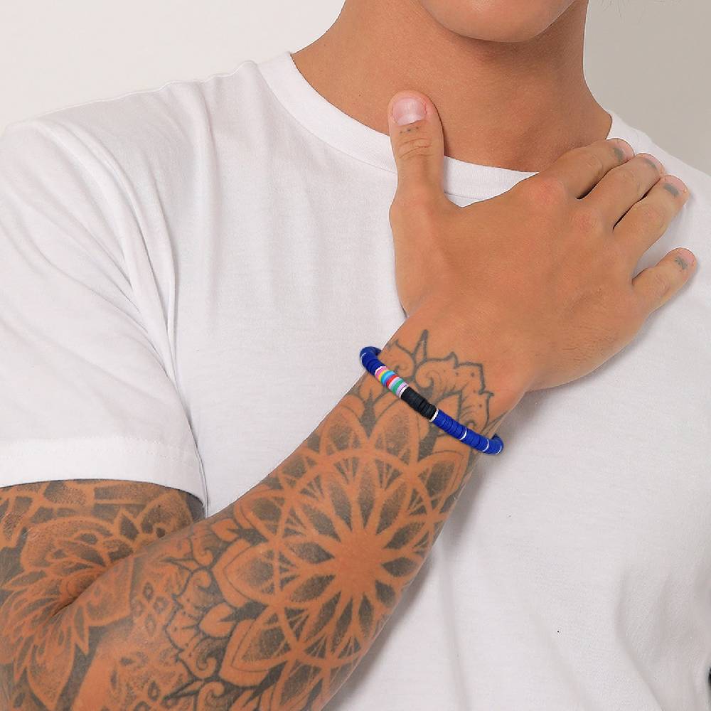 Kuzzoi Armband Textil | Heishi Perlen Neuheiten