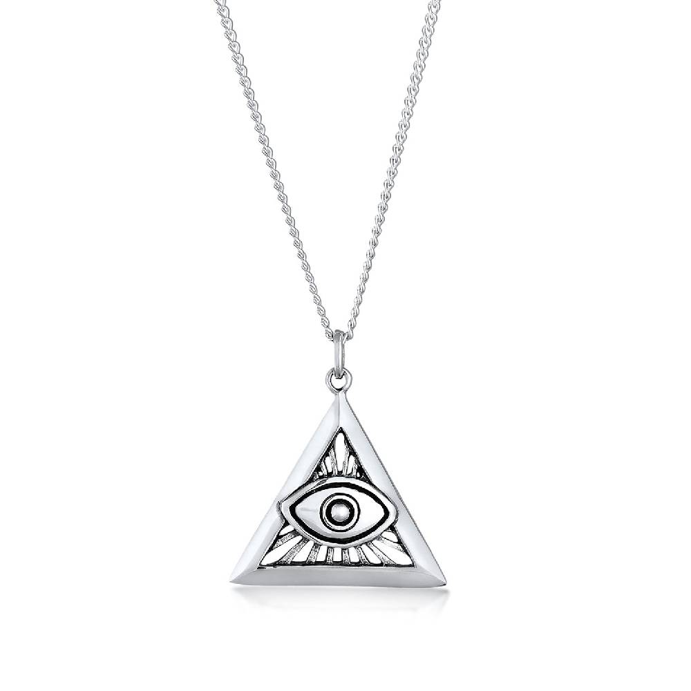 Kuzzoi Halskette Dreieck Evil Eye Kuzzoi Halskette Dreieck Evil Eye