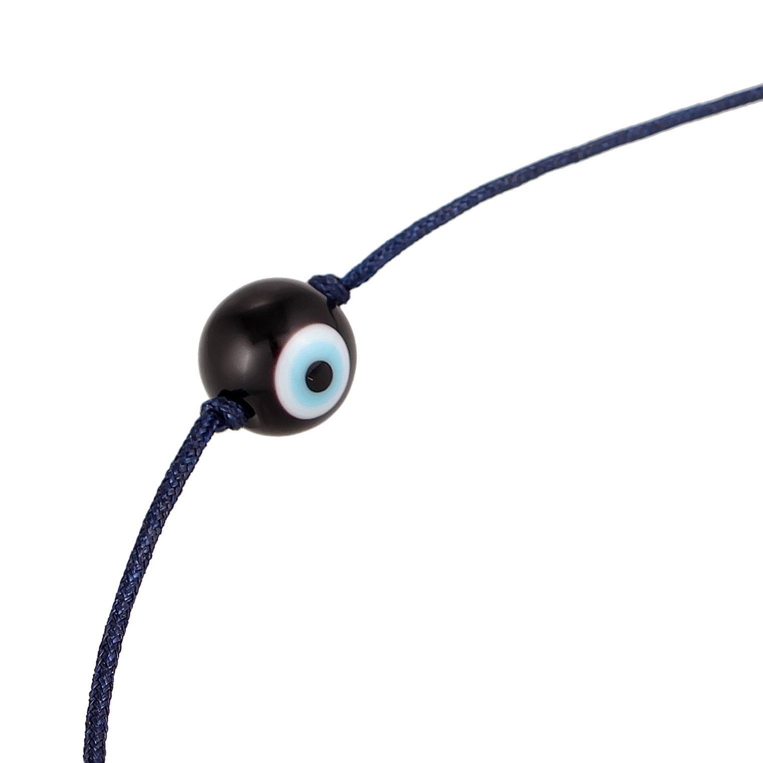 Kuzzoi Armband Evil Eye | Nylon (Blau) Sonderangebote