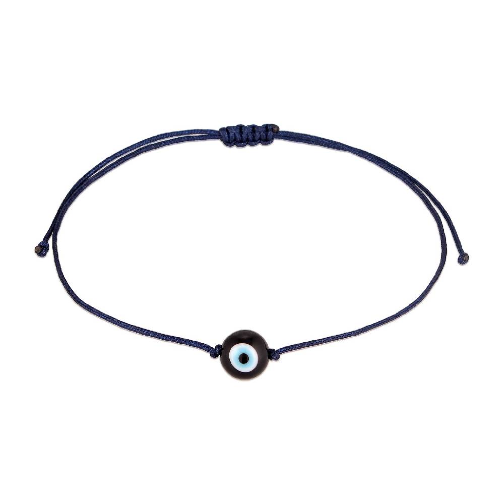 Kuzzoi Armband Evil Eye | Nylon (Blau) Sonderangebote