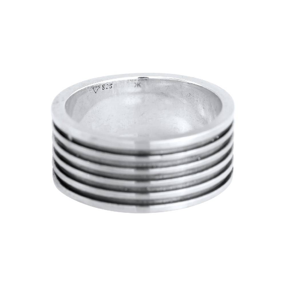 Kuzzoi Bandring Rillen | Emaille Neueste Stile