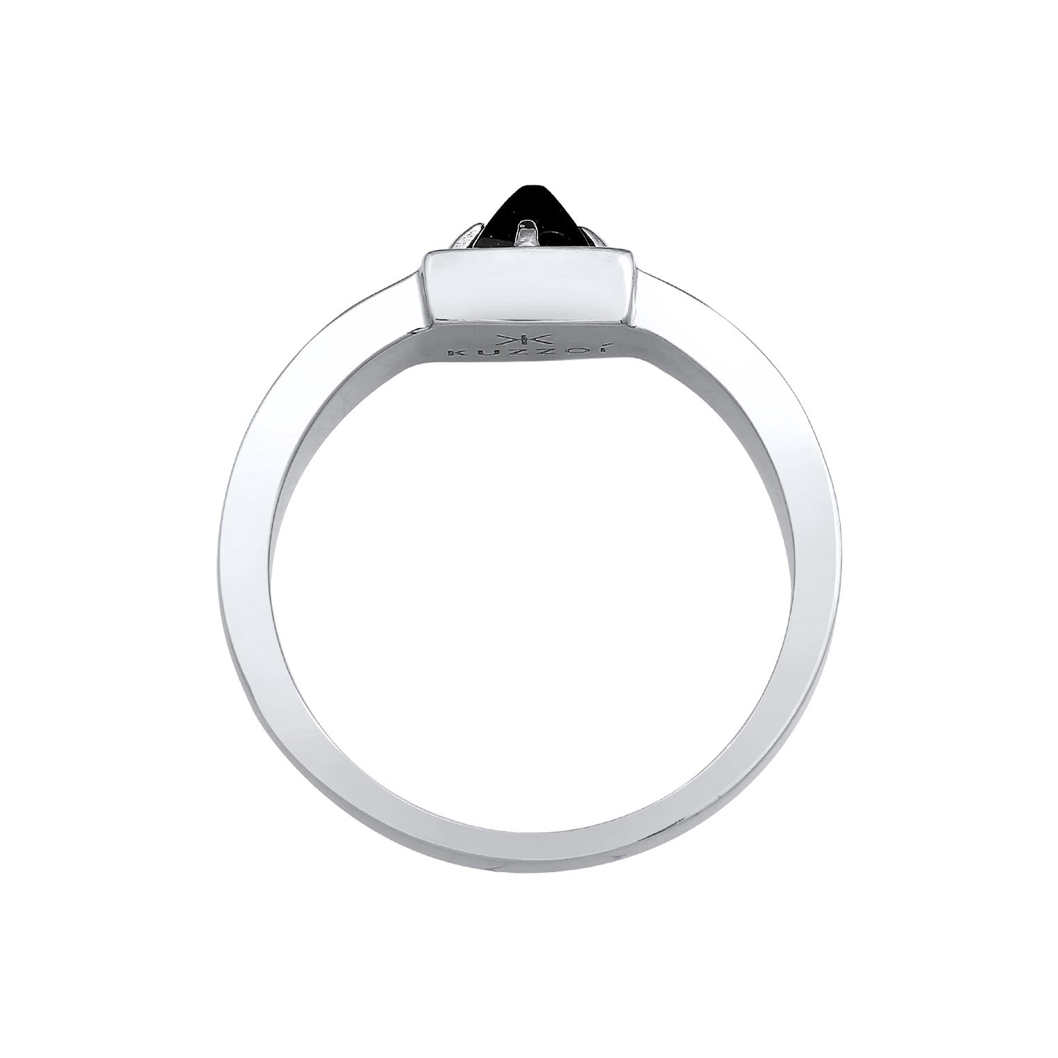 Kuzzoi Bandring Pyramide | Onyx (Schwarz) Zeitbegrenzte Promotion