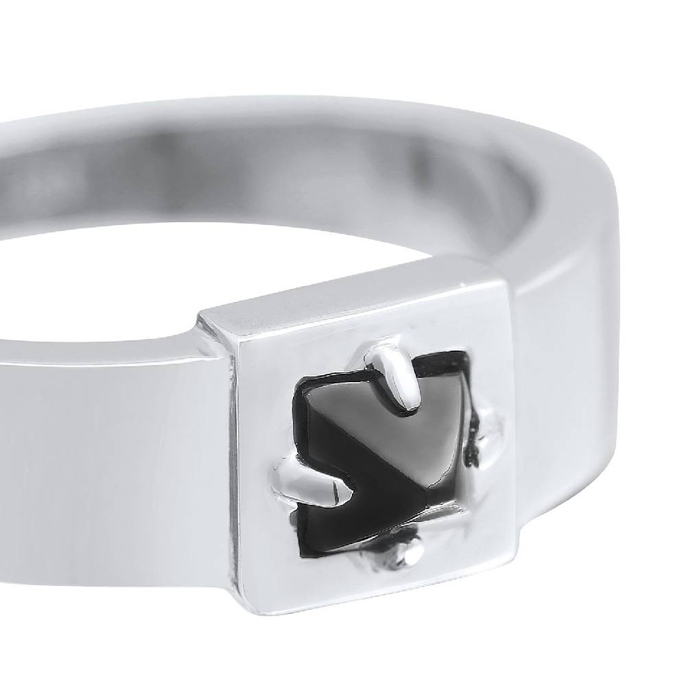 Kuzzoi Bandring Pyramide | Onyx (Schwarz) Zeitbegrenzte Promotion