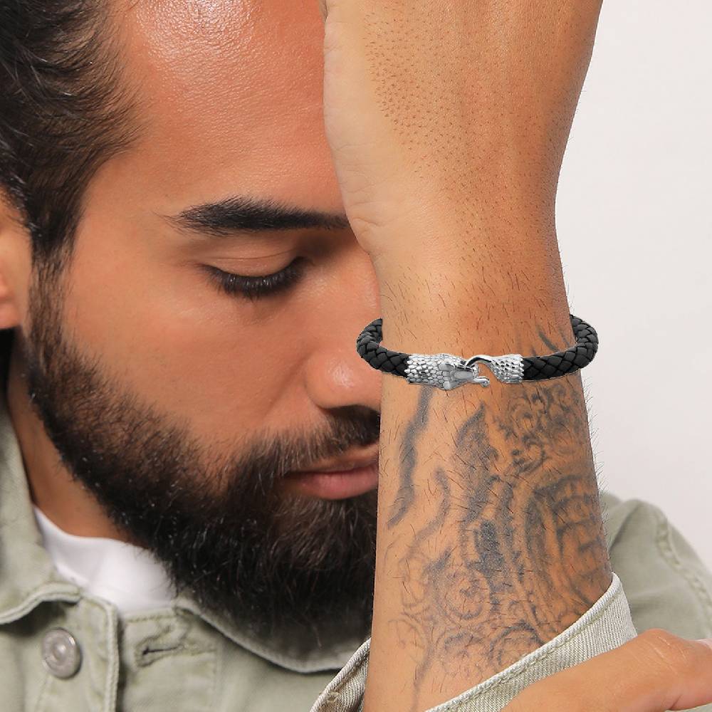 Kuzzoi Armband Schlange | Leder Bis zu 50% Rabatt