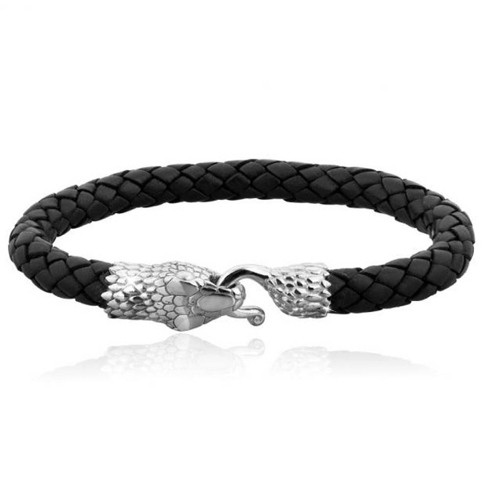 Kuzzoi Armband Schlange | Leder Bis zu 50% Rabatt
