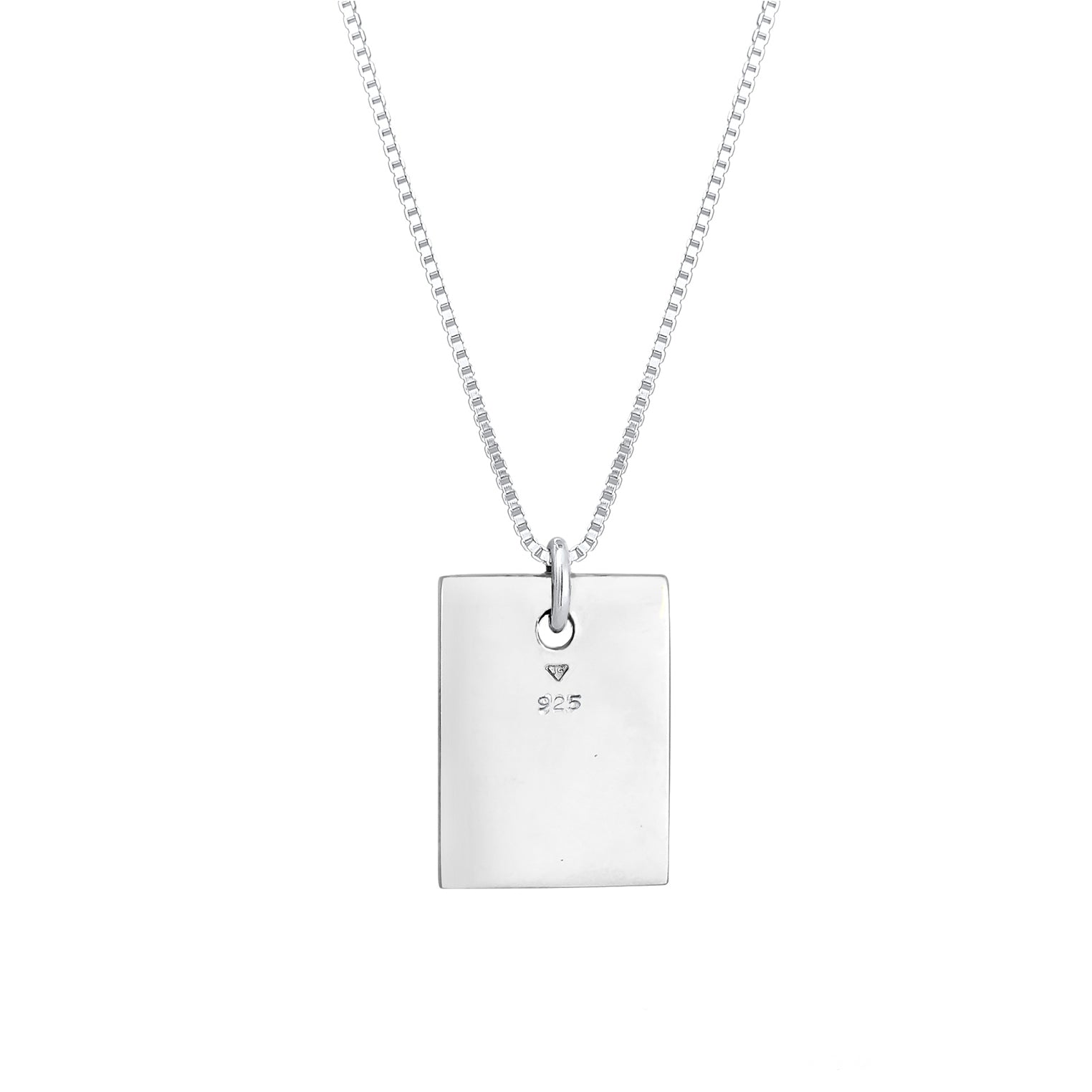 Kuzzoi Halskette Dog Tag | Emaille (Schwarz) 50% Rabatt mit kostenlosem Versand