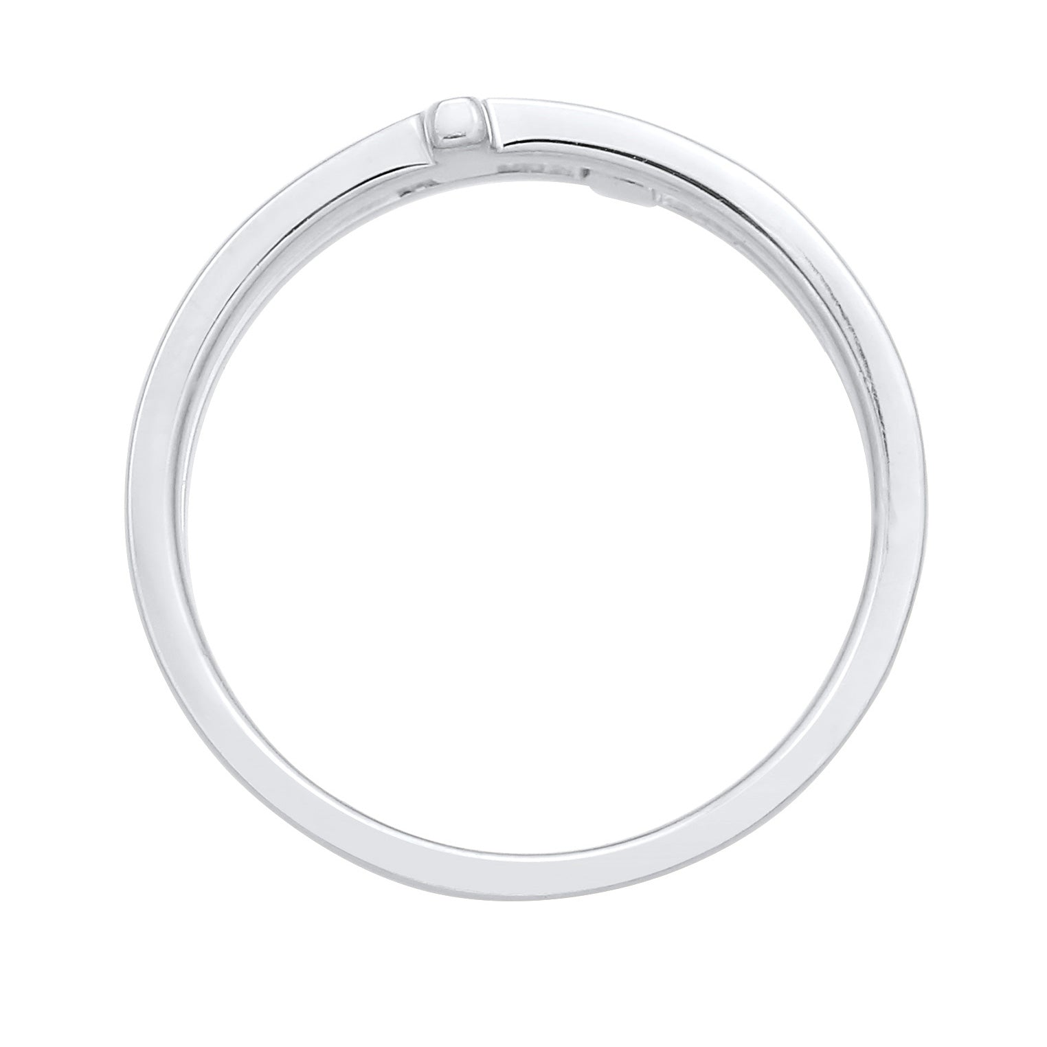 Kuzzoi Ring Kreuz Double Optik Kostenloser Versand international