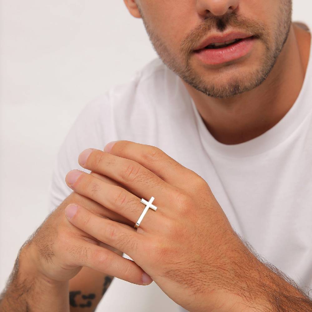 Kuzzoi Ring Kreuz Basic zollfrei
