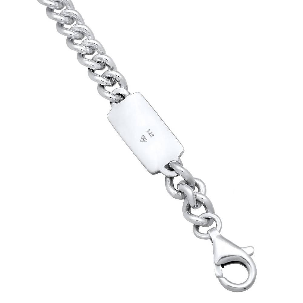 Kuzzoi Panzer-Halskette Rund Online Outlet