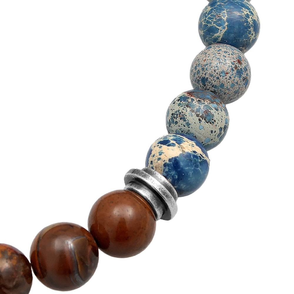 Kuzzoi Armband Kugeln | Achat, Tigerauge Räumungsverkauf