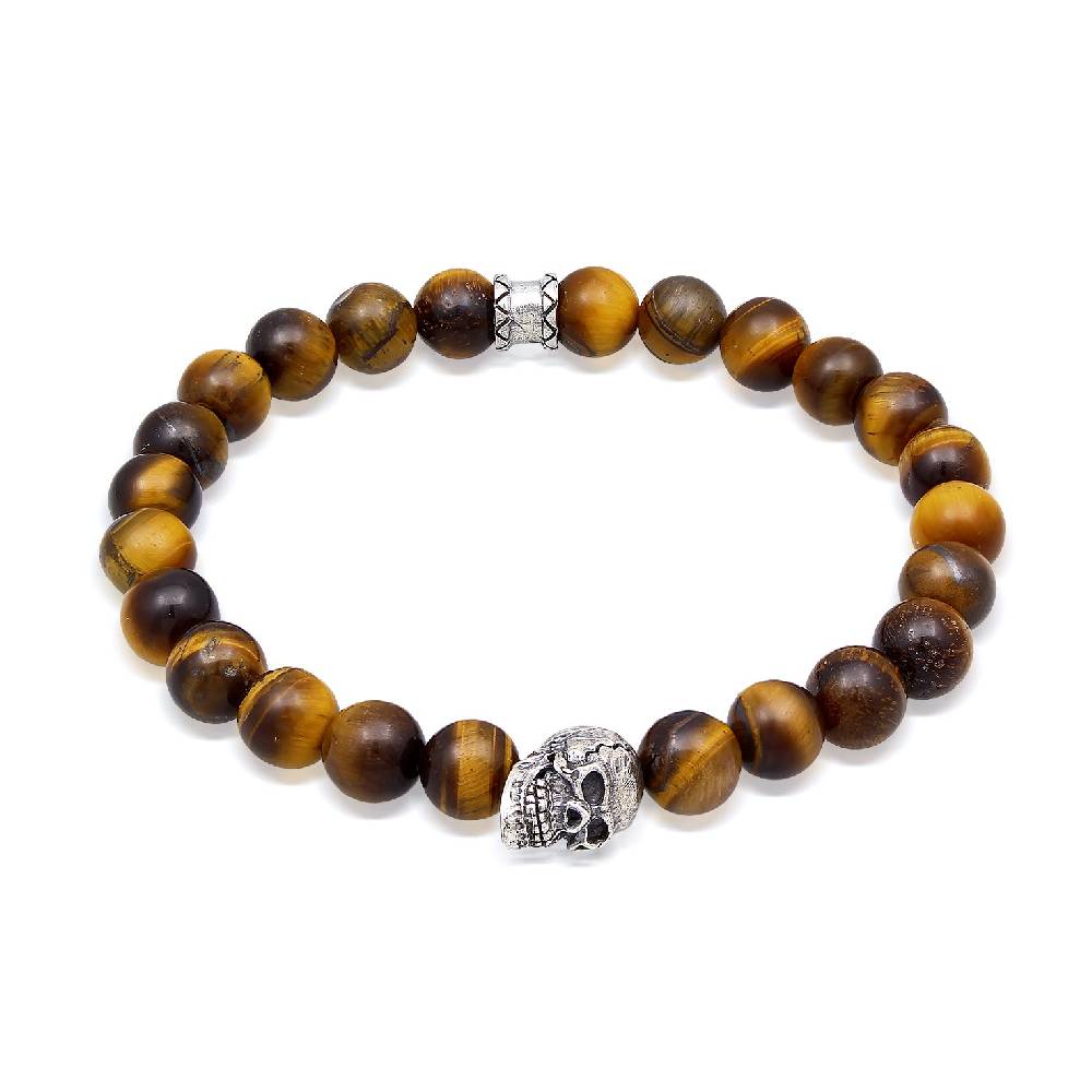 Kuzzoi Armband Totenkopf Beads Riesige Ersparnisse