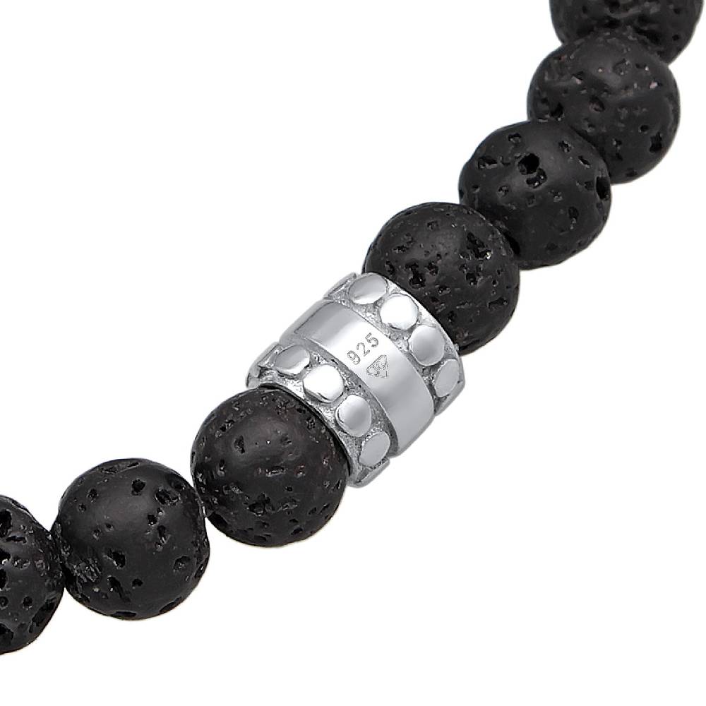 Kuzzoi Armband Beads | Lava (Schwarz) Rabatte dieses Monats