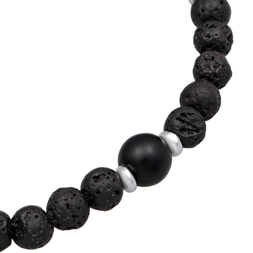 Kuzzoi Armband Beads | Lava (Schwarz) Rabatte dieses Monats