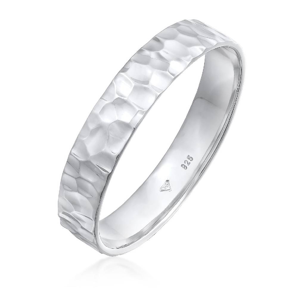 Kuzzoi Bandring Basic Gehämmert Outlet