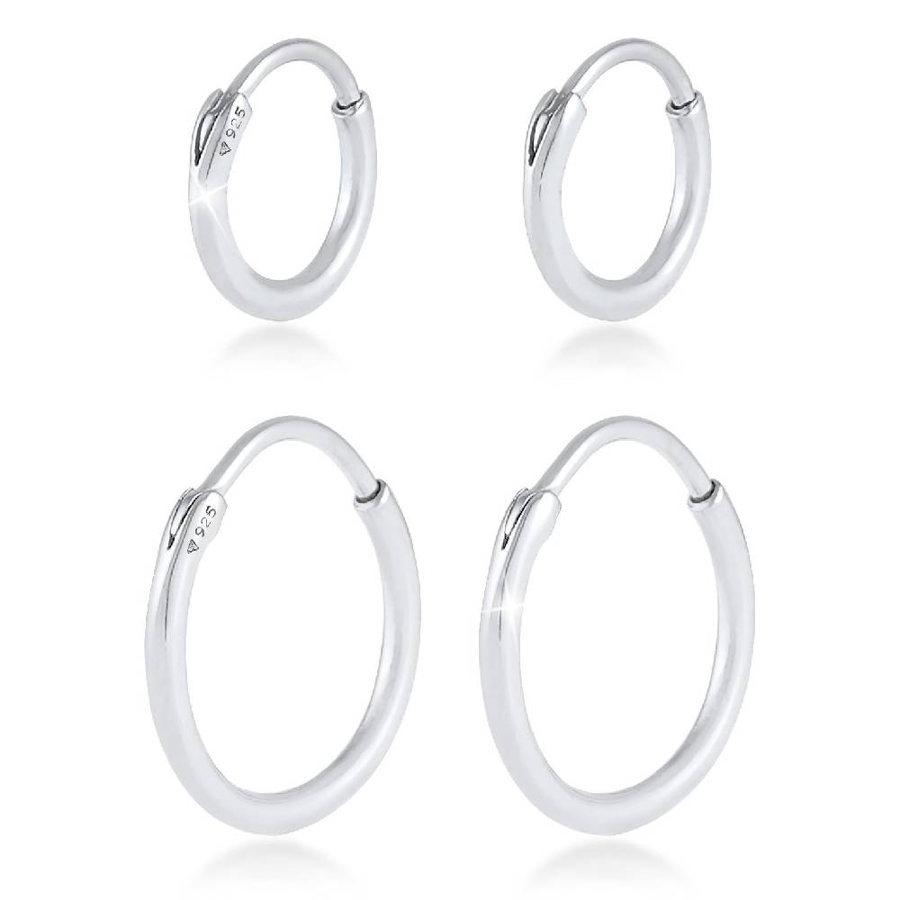 Kuzzoi Ohrringset Creolen Basic Preisnachlass