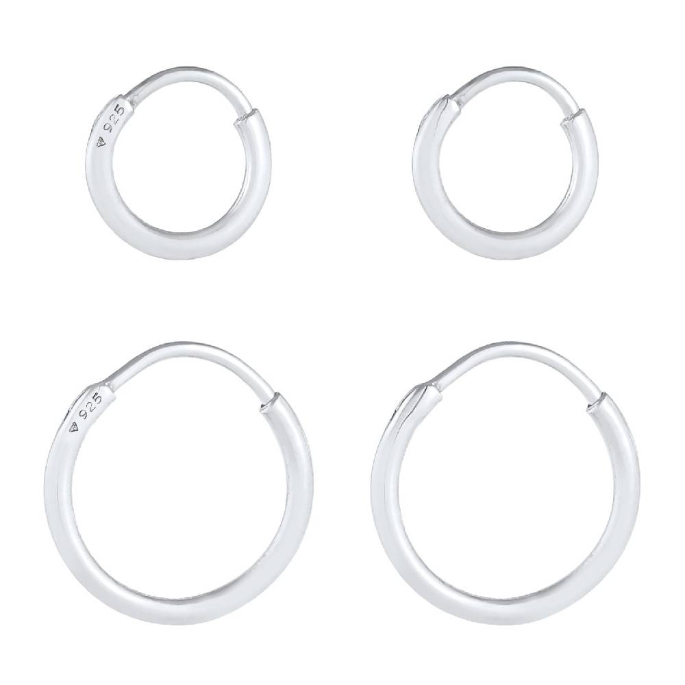 Kuzzoi Ohrringset Creolen Basic Preisnachlass