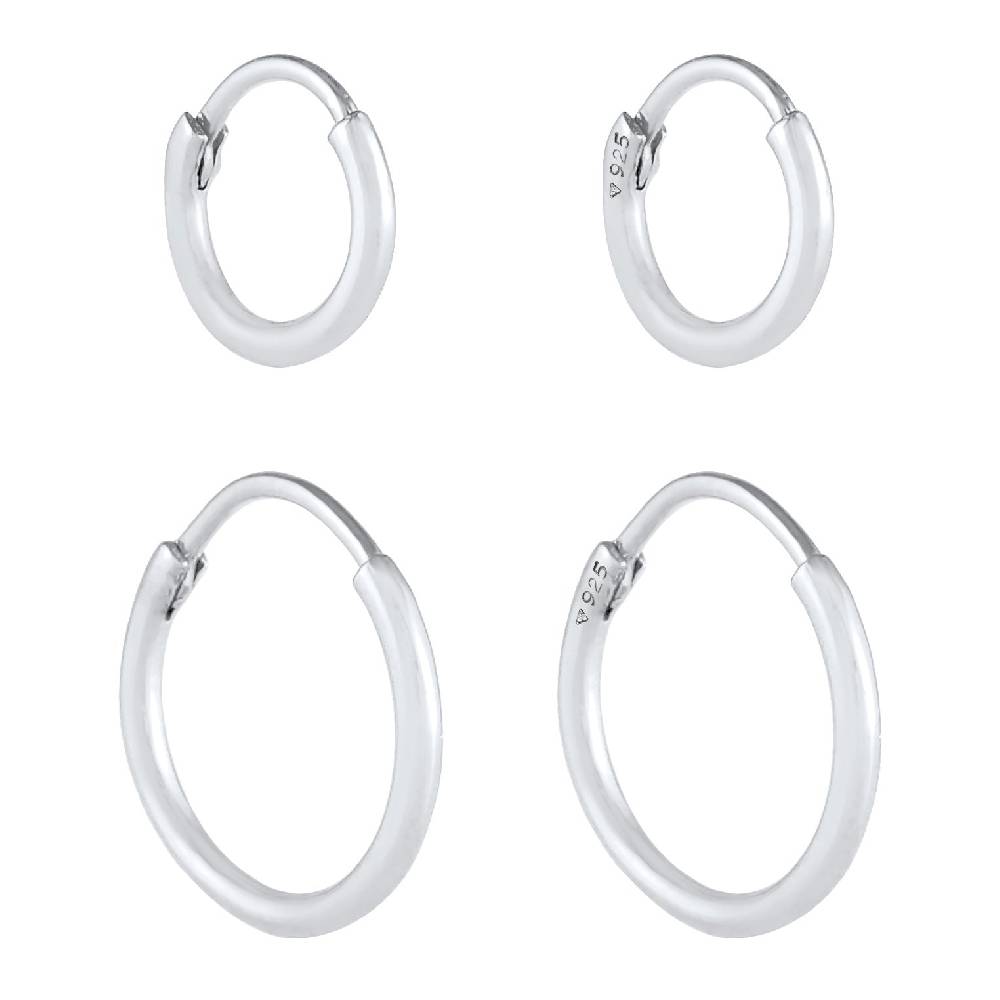 Kuzzoi Ohrringset Creolen Basic Preisnachlass