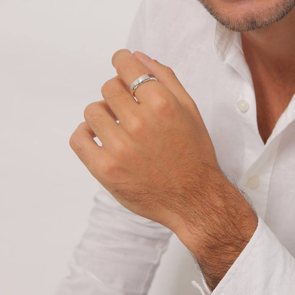 Kuzzoi Bandring Schlicht Valentinstagsangebot