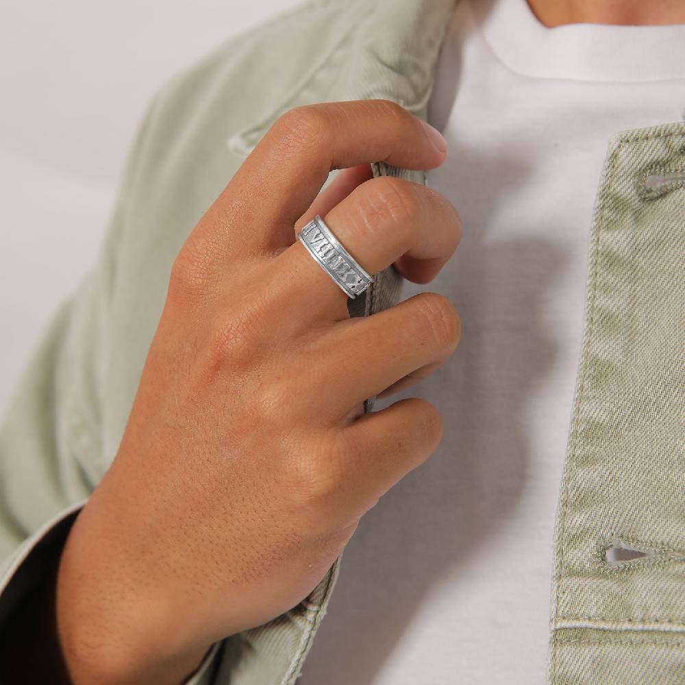 Kuzzoi Ring Römische Zahlen Neuheiten