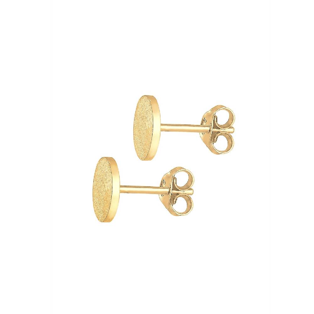 Kuzzoi Ohrstecker Rund Gehämmert Neueste Stile