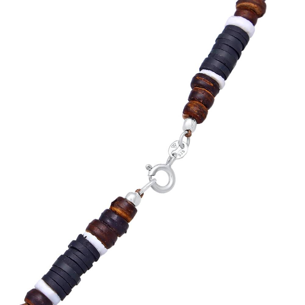 Kuzzoi Halskette Surfer Style | Heishi Beads im Angebot