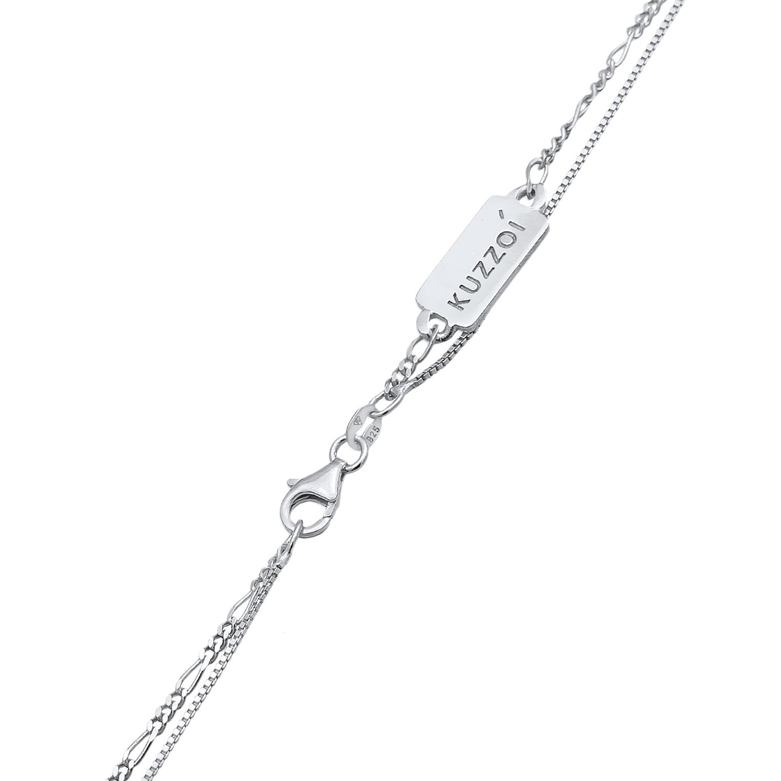 Kuzzoi Layer-Halskette Kreuz Sonderangebot