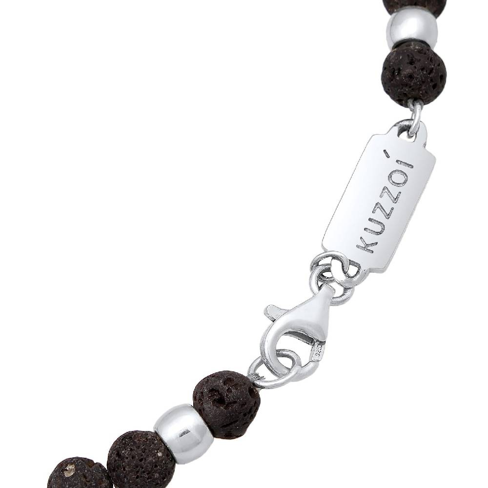 Kuzzoi Halskette Beads Vintage | Lava Kugeln Jubiläumsangebot